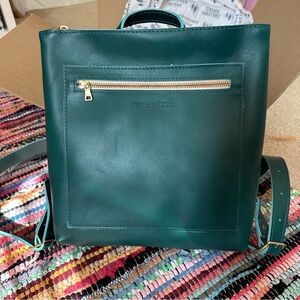 Portland Leather Goods Classic Backpack In Caribbean Leather C-Grade NEW